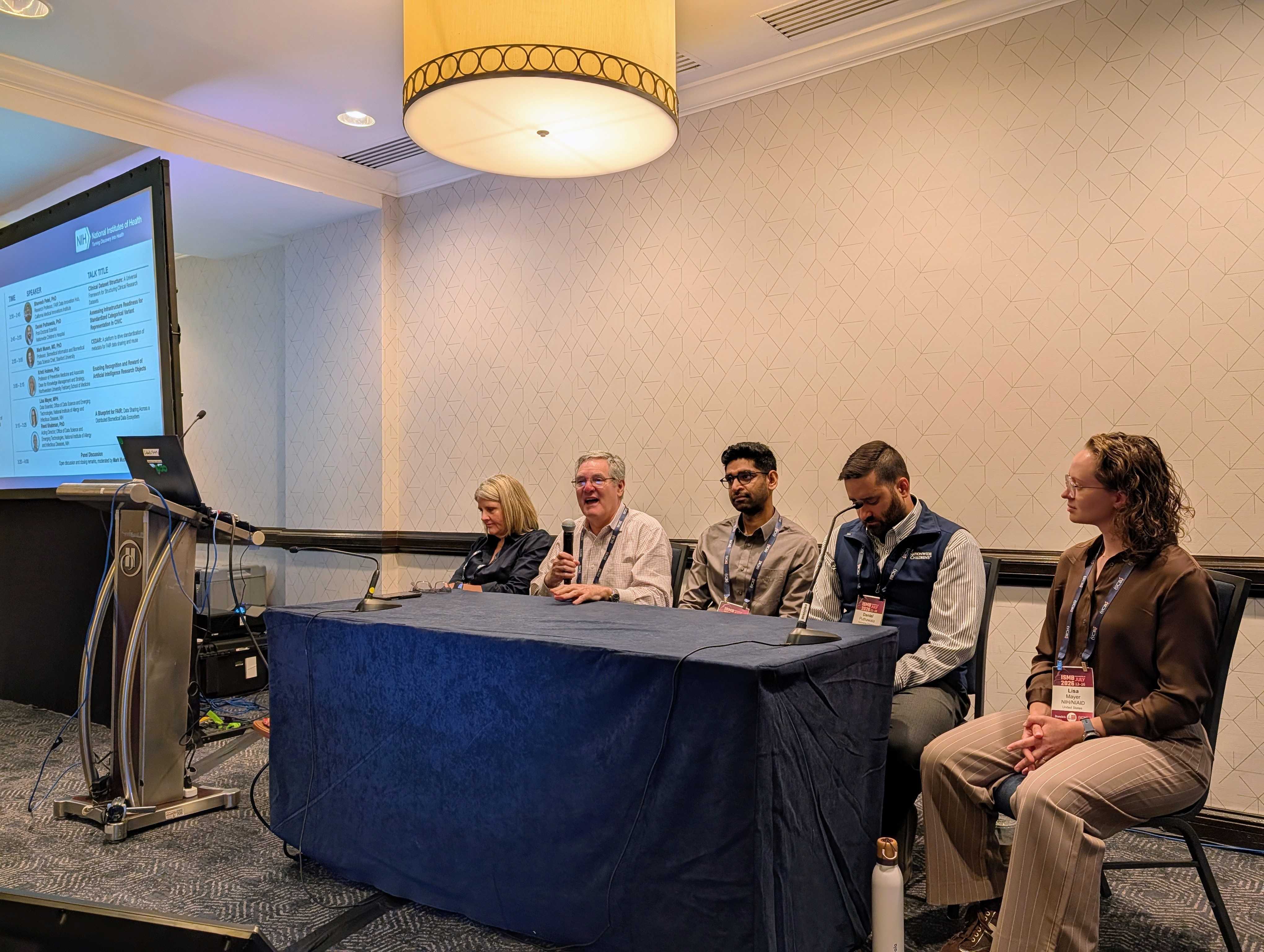 2026 ISMB conference NIH track panel discussion